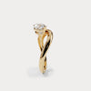 Liora Muse Marquise-Shaped Lab Grown Diamond Curved Ring