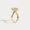 Liora Muse Modern Pear Cut | Lab Diamond Bypass Engagement Ring