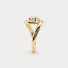 Liora Muse Modern Pear Cut | Lab Diamond Bypass Engagement Ring