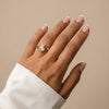 Liora Muse Modern Pear Cut | Lab Diamond Bypass Engagement Ring