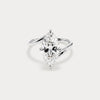 Liora Muse Marquise | Solitaire Lab Diamond Twisted Band Engagement Ring