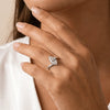 Liora Muse Marquise | Solitaire Lab Diamond Twisted Band Engagement Ring