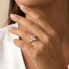 Liora Muse Marquise | Solitaire Lab Diamond Twisted Band Engagement Ring