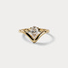 Liora Muse Pear-Cut | Lab-Grown Diamond Chevron Solitaire Engagement Ring