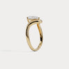 Liora Muse Pear-Cut | Lab-Grown Diamond Chevron Solitaire Engagement Ring
