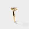 Liora Muse Pear-Cut | Lab-Grown Diamond Chevron Solitaire Engagement Ring