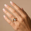 Liora Muse Pear-Cut | Lab-Grown Diamond Chevron Solitaire Engagement Ring