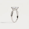 Liora Muse 1ct Marquise Lab Diamond Twisted Split Shank Pavé Engagement Ring