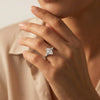 Liora Muse Marquise 2CT Lab-Grown Diamond Engagement Ring with Pear & Round Accents