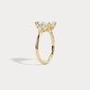 Liora Muse Marquise 2CT Lab-Grown Diamond Engagement Ring with Pear & Round Accents