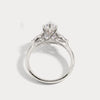 Liora Muse 1ct Marquise Cut Lab Diamond Three Stone Engagement Ring