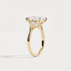 Liora Muse 1ct Marquise Cut Lab Diamond Three Stone Engagement Ring