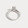 Liora Muse 1ct Oval Lab Diamond Twisted Split Shank Pavé Milgrain Engagement Ring