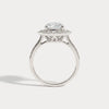 Liora Muse 1ct Lab-Grown Diamond Scalloped Vintage Engagement Ring