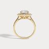 Liora Muse 1ct Lab-Grown Diamond Scalloped Vintage Engagement Ring