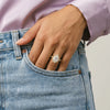 Liora Muse 1ct Lab-Grown Diamond Scalloped Vintage Engagement Ring