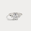 Liora Muse 1ct Elongated Cushion Lab Diamond Three-Stone Engagement Ring