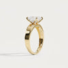 Liora Muse 1ct Princess Cut Lab-Grown Diamond Solitaire Cigar Band Engagement Ring