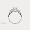 Liora Muse 1ct Oval Lab Diamond Vintage Engagement Ring
