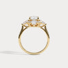 Liora Muse 1ct Oval Lab Diamond Vintage Engagement Ring