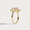 Liora Muse 1ct Oval Lab Diamond Vintage Engagement Ring
