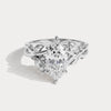 Liora Muse Marquise Cut Lab-Grown Diamond Nature-Inspired Engagement Ring in 9K Solid Gold