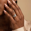 Liora Muse Marquise Cut Lab-Grown Diamond Nature-Inspired Engagement Ring in 9K Solid Gold