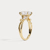 Liora Muse Marquise Cut Lab-Grown Diamond Nature-Inspired Engagement Ring in 9K Solid Gold