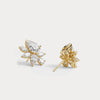 Liora Muse 4.86 CTW Botanical Pear Lab-Grown Diamond Stud Earrings