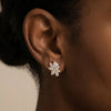 Liora Muse 4.86 CTW Botanical Pear Lab-Grown Diamond Stud Earrings