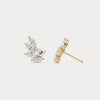 Liora Muse 2.34 CTW Laurel Leaf Lab-Grown Diamond Stud Earrings