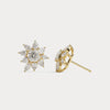 Liora Muse 3.96 CTW Asscher Floral Cluster Lab-Grown Diamond Stud Earrings