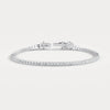 Liora Muse 3 CTW (3.8points 2.0mm / pcs) Lab-Grown Diamond Tennis Bracelet in 9K Gold/Platinum – Classic & Timeless