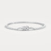 Liora Muse 3 CTW (3.8points 2.0mm / pcs) Lab-Grown Diamond Tennis Bracelet in 9K Gold/Platinum – Classic & Timeless