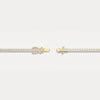 Liora Muse 3 CTW (3.8points 2.0mm / pcs) Lab-Grown Diamond Tennis Bracelet in 9K Gold/Platinum – Classic & Timeless