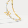 Liora Muse 3 CTW (3.8points 2.0mm / pcs) Lab-Grown Diamond Tennis Bracelet in 9K Gold/Platinum – Classic & Timeless