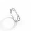 Liora Muse 9K Solid Gold Crisscross Lab-Grown Diamond Ring