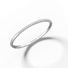 Liora Muse 2.40 Carat Lab-Grown Diamond Flexible Tennis Bangle Bracelets with 925 Sterling Silver