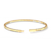 Liora Muse 2.40 Carat Lab-Grown Diamond Flexible Tennis Bangle Bracelets 9K Sold Gold