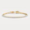 Liora Muse 5.00 ct (7.6 points 2.5mm/pc) Lab-Grown Diamond Tennis Bracelet in 9K Gold – Classic & Timeless