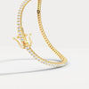 Liora Muse 2.00 CT (2 points 1.7mm per pc) Lab-Grown Diamond Tennis Bracelet in 9K Gold – Classic & Timeless