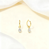 Atelier Classic 1.00 ct Pear Shape Diamond Drop Earrings (0.50 ct per ear)