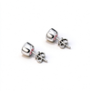 Atelier Gemstone 3.2 CAtelier Gemstone 3.2 Carat Round Cut Lab Grown Pink Sapphire Earrings in 925 Sterling Silverarat Round Cut Lab Grown Pink Sapphire Earrings in 925 Sterling Silver