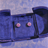 Atelier Gemstone 3.2 CAtelier Gemstone 3.2 Carat Round Cut Lab Grown Pink Sapphire Earrings in 925 Sterling Silverarat Round Cut Lab Grown Pink Sapphire Earrings in 925 Sterling Silver