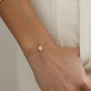 Liora Muse Round Brilliant Lab-Grown Diamond Prong and Pave Bracelet in 9K Gold