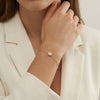 Liora Muse Round Brilliant Lab-Grown Diamond Prong and Pave Bracelet in 9K Gold