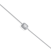 Liora Muse 1CT Emerald Cut Lab Grown Diamond Chain Bracelet
