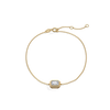 Liora Muse 1CT Emerald Cut Lab Grown Diamond Chain Bracelet