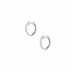 Liora Muse 0.22 Carats Diamond Pavé 14mm Hoop Earrings in 10K Solid Gold