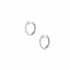 Liora Muse 0.22 Carats Diamond Pavé 14mm Hoop Earrings in 10K Solid Gold